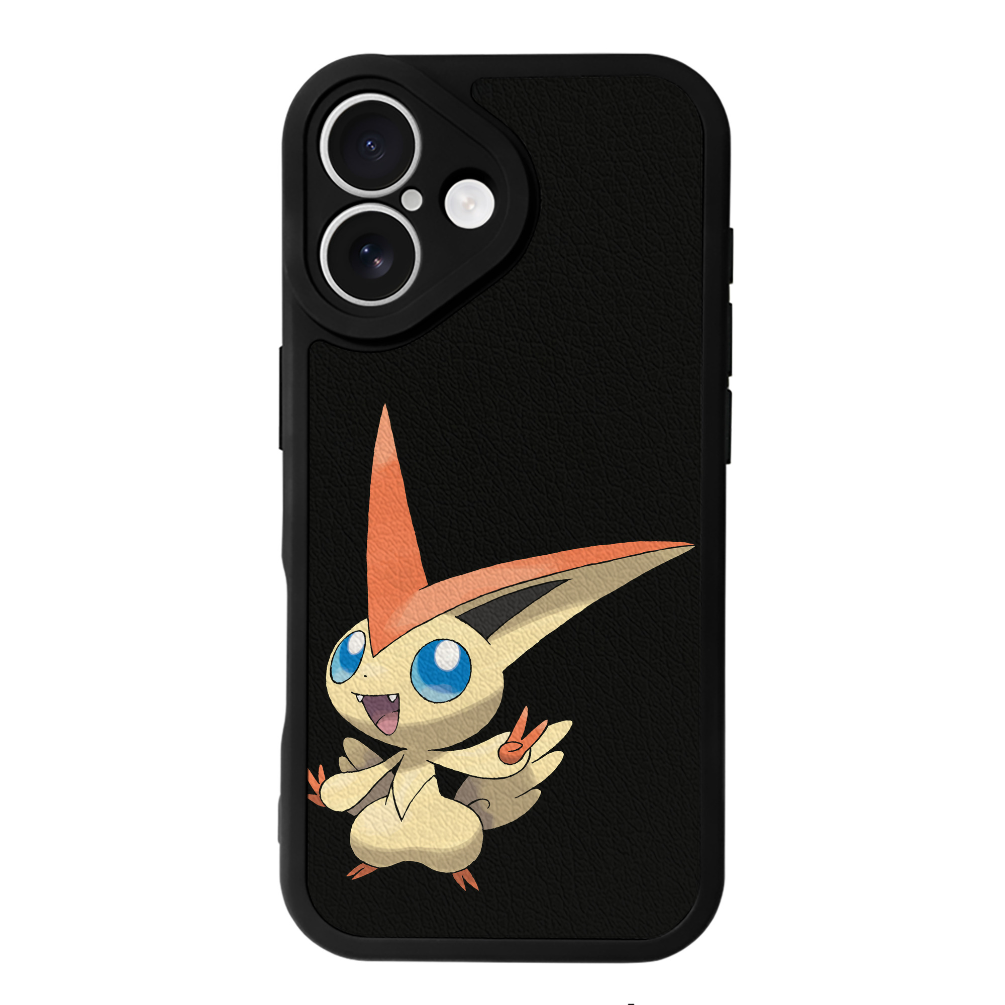 （画像用） ポケットモンスター Pokémon 【iPhone 16シリーズ対応】シリコンスマホケース（レザー調） 材質：シリコン